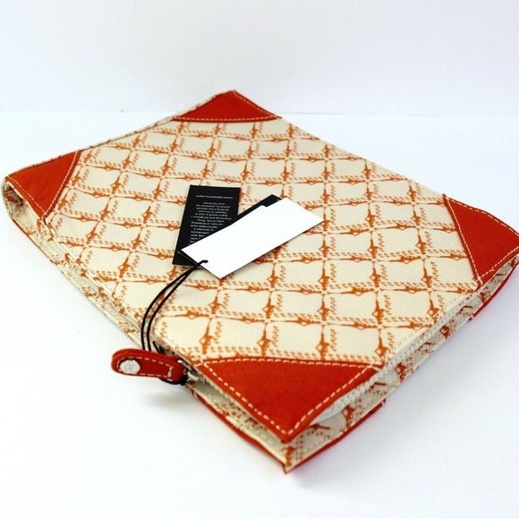 Izak Zenou Coated Canvas Zip Tablet Case Sleeve - Picture 3 of 4